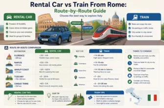 Rental Car vs Train From Rome