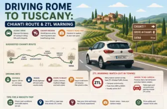 Rome to Tuscany Road Trip
