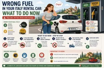 Wrong Fuel in Your Italy Rental Car