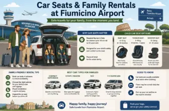 Car Seats & Family Rentals at Fiumicino Airport