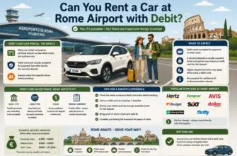 Debit Card Car Rentals at Rome Airpor
