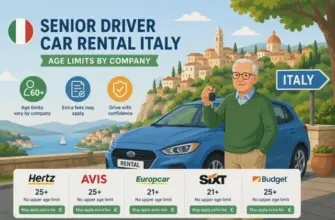 Senior Driver Car Rental Italy