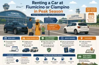 Summer Car Rental Tips for Rome Airports