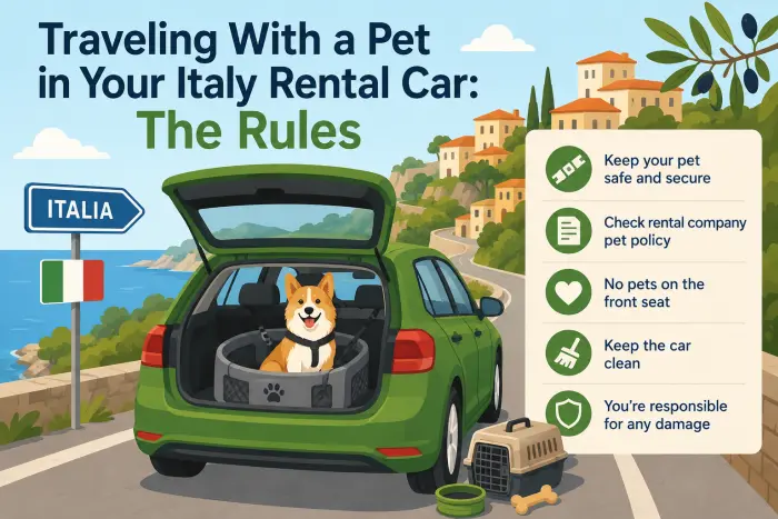 Traveling With a Pet in Your Italy Rental Car