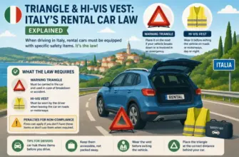 Triangle & Hi-Vis Vest Italy's Rental Car Law Explained