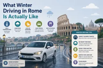 Winter Car Rental Tips for Rome Airport