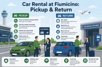 Car Rental at Fiumicino: Pickup & Return