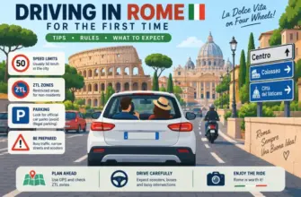 Driving in Rome for the First Time