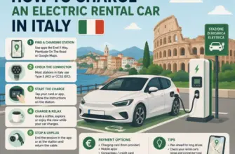 How to Charge an Electric Rental Car in Italy