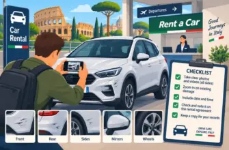 How to Document Rental Car Damage in Italy