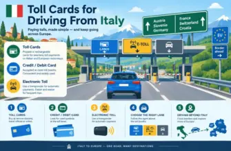 Toll Cards for Driving From Italy