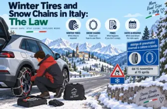 Winter Tires and Snow Chains in Italy